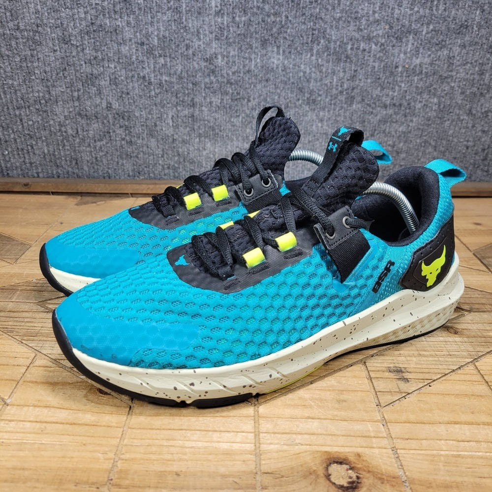 Under Armour Project Rock BSR 3 Mens 10.5 'Circuit Teal Black' β 3027344-300 - Picture 2 of 13